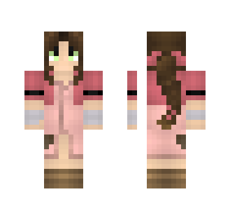 Final Fantasy VII Aerith - Female Minecraft Skins - image 2