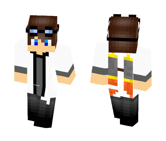 Download Free scientist skin 5 Skin for Minecraft image 1 scientist skin 5 - Male Minecraft Skins - image 1