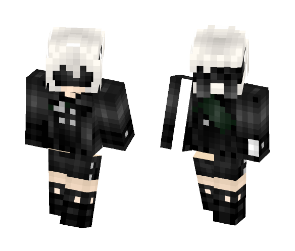 Nier Automata 9S - Male Minecraft Skins - image 1
