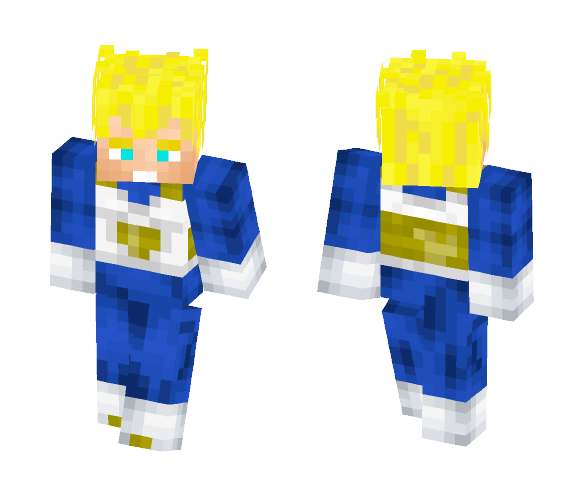 Vegeta Super Saiyan - Male Minecraft Skins - image 1