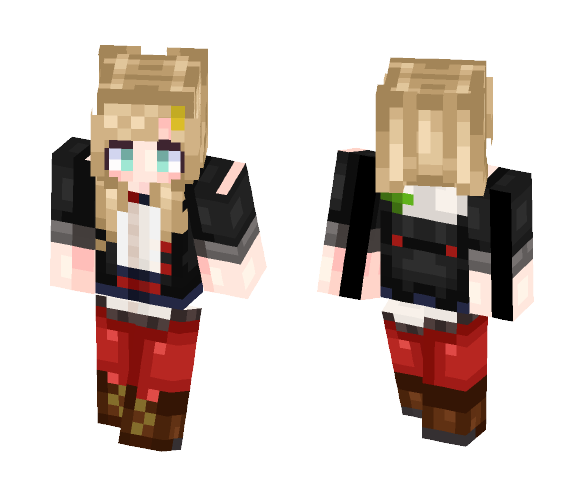 Ann Takamaki - Persona 5 - Female Minecraft Skins - image 1