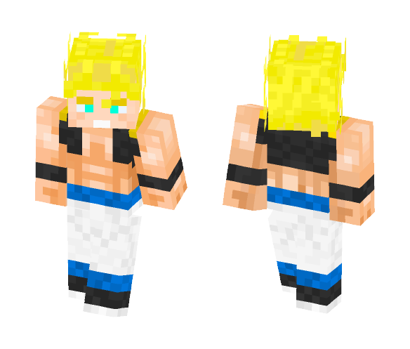 Gogeta - Male Minecraft Skins - image 1