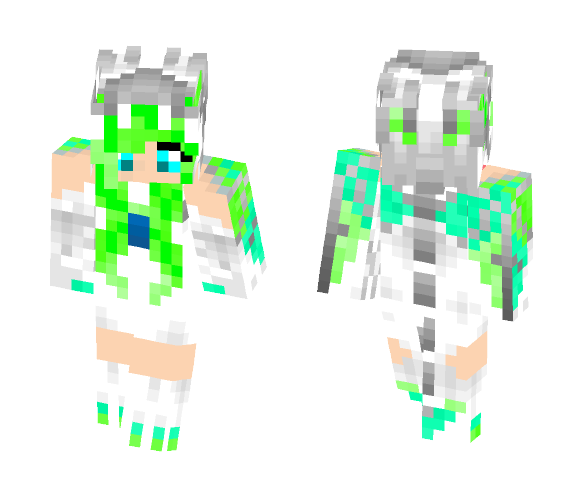 Grass dragon - Female Minecraft Skins - image 1