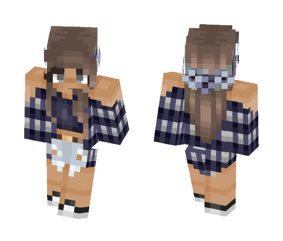 ???????????????????????? | Plaid - Female Minecraft Skins - image 1