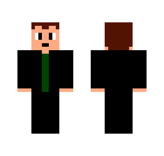 9th Doctor (Green) - Male Minecraft Skins - image 2