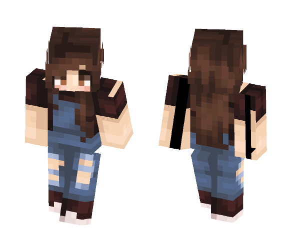-Overalls- //Request - Female Minecraft Skins - image 1