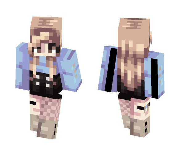 love my cringe skins please - Female Minecraft Skins - image 1