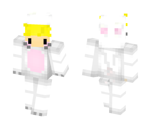 Rabbit Onesie - Male Minecraft Skins - image 1
