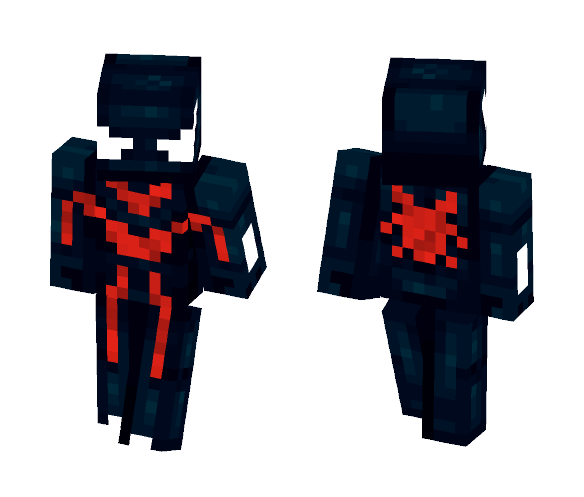 Neon Big Time SpiderMan - Comics Minecraft Skins - image 1