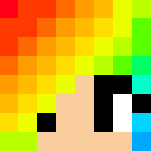 Download Free Rainbow Girl Skin for Minecraft image 3 Rainbow Girl - Girl Minecraft Skins - image 3