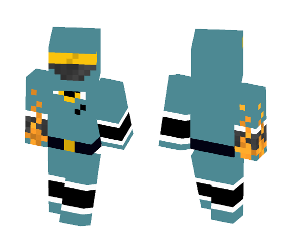Smoke Alien Ranger - Male Minecraft Skins - image 1