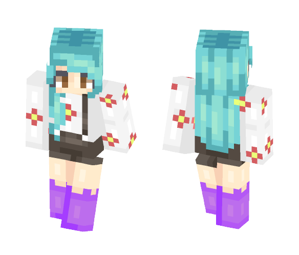 Spring Sweater - Female Minecraft Skins - image 1