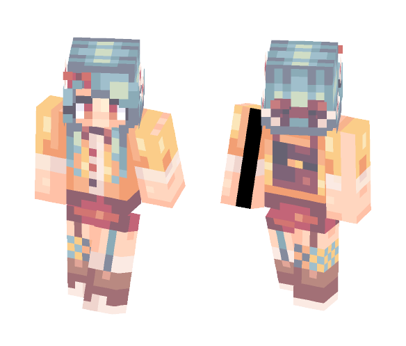 Cartoon - Female Minecraft Skins - image 1