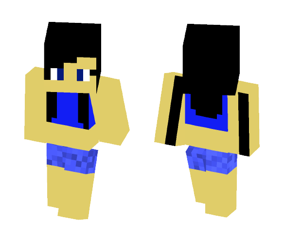 summer girl - Girl Minecraft Skins - image 1