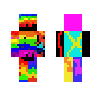 rainbow overload - Interchangeable Minecraft Skins - image 2