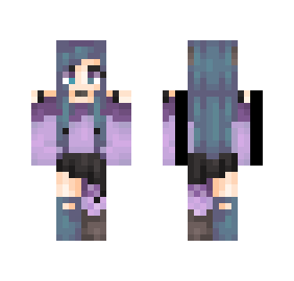 Grape Soda~ - Female Minecraft Skins - image 2