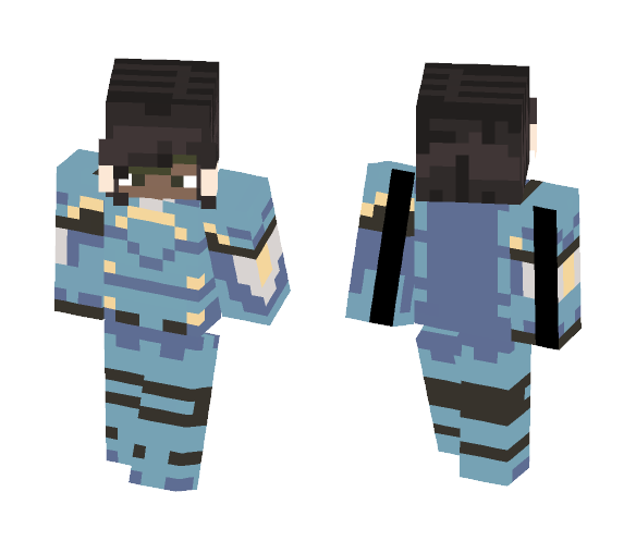 Fareeha 'Pharah' Amari - Overwatch. - Female Minecraft Skins - image 1