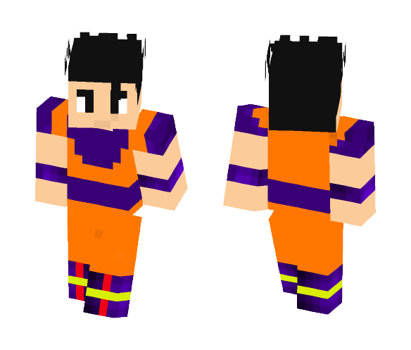 Mystic Gohan - Male Minecraft Skins - image 1