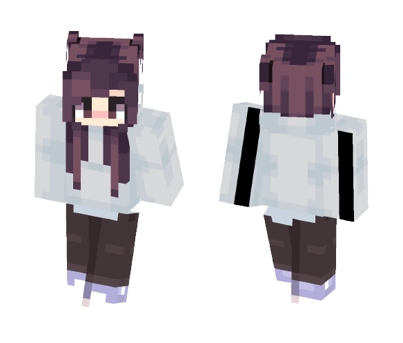 ???? Cute Girl ???? Edit ???? - Cute Girls Minecraft Skins - image 1