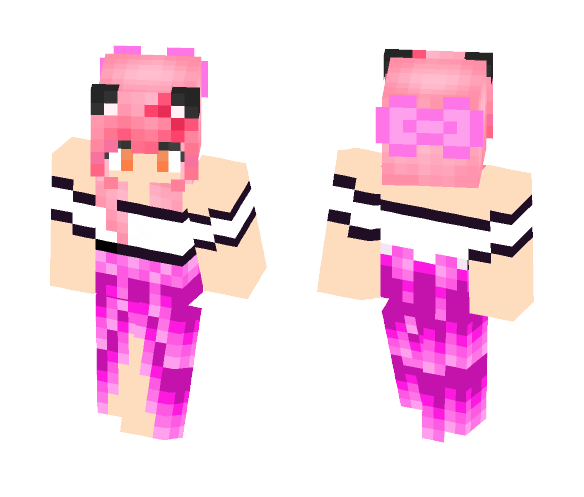 Kawaii~Chan at a Party - Kawaii Minecraft Skins - image 1