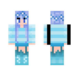 Blue Kawaii Girl