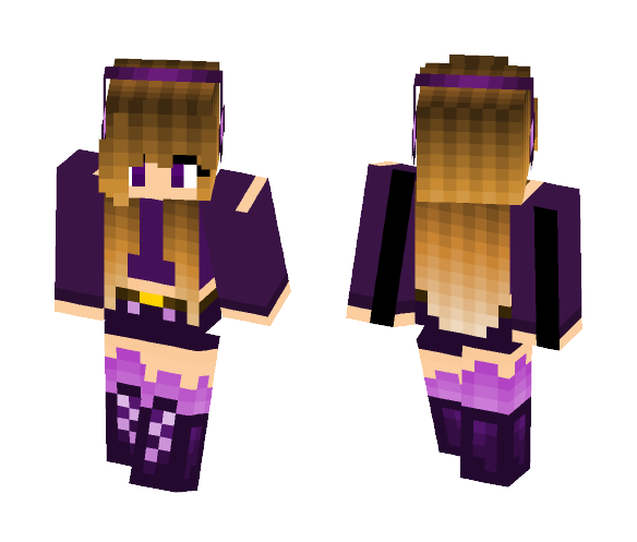 Cute Girl Gamer - Cute Girls Minecraft Skins - image 1