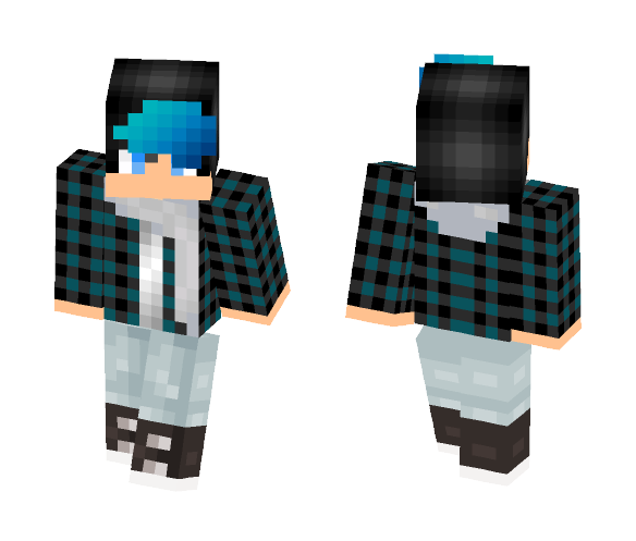 Blue Boy - Boy Minecraft Skins - image 1
