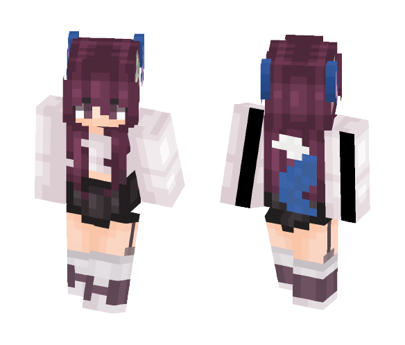 werewolf girl 2 - Girl Minecraft Skins - image 1