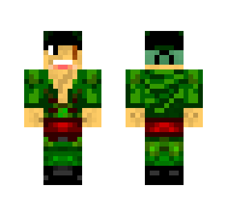 Zoro from one piece - Male Minecraft Skins - image 2