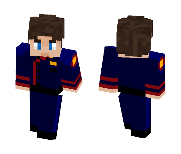 Colonial Fleet Admiral Ren - Male Minecraft Skins - image 1
