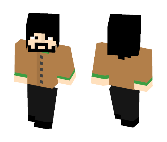 Download Free George Harrison (Yellow Submarine) Skin for Minecraft image 1 George Harrison (Yellow Submarine) - Male Minecraft Skins - image 1