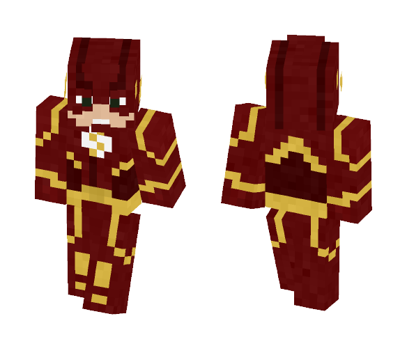 The flash | cw future | barry allen - Comics Minecraft Skins - image 1