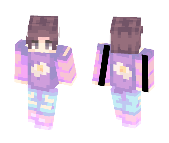 Eggs ???? // Girl version in desc - Girl Minecraft Skins - image 1