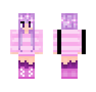 Pink Kawaii Girl - Girl Minecraft Skins - image 2