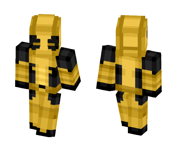 GOLDen Age Deadpool - Comics Minecraft Skins - image 1