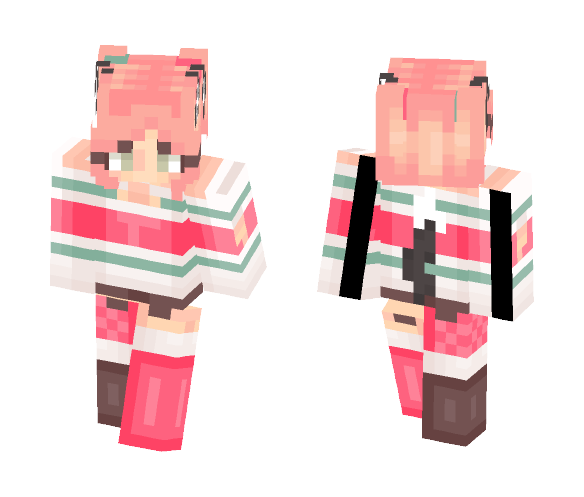 High on Sugar (+POPREEELLLL) - Female Minecraft Skins - image 1
