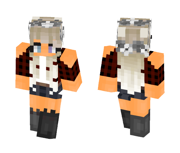 Download Free Amazing Lovely girl Skin for Minecraft image 1 Amazing Lovely girl - Girl Minecraft Skins - image 1