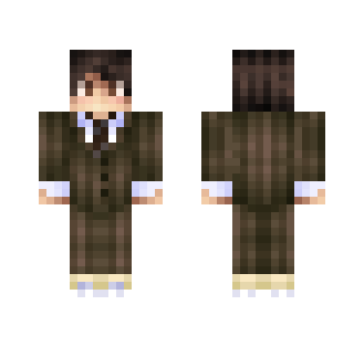 The tenth doctor no trenchcoat - Male Minecraft Skins - image 2