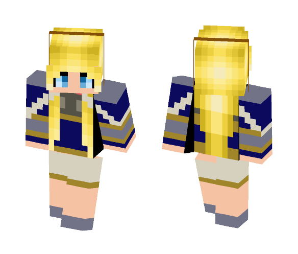 Lux League of legends - Female Minecraft Skins - image 1