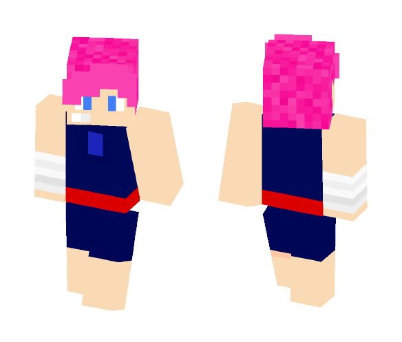 blue diamonds knight - Male Minecraft Skins - image 1