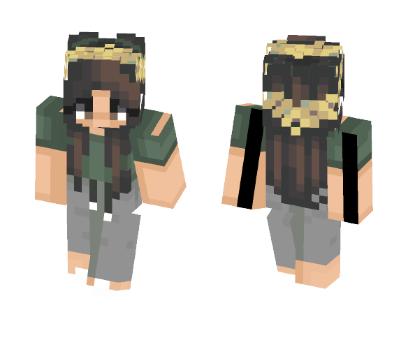 sunflowers - Female Minecraft Skins - image 1