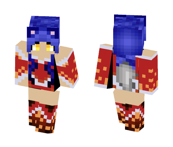 Ahri - League of Legends - Female Minecraft Skins - image 1