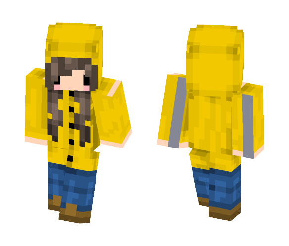 ☂ rain ☂ [CHIBI] - Female Minecraft Skins - image 1