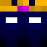 Black rainbow light stripe skin - Interchangeable Minecraft Skins - image 3