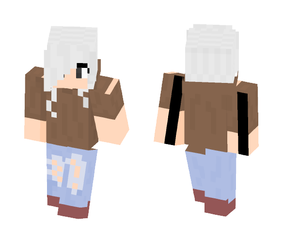 Download Free +~Rebellious~+ Skin for Minecraft image 1 +~Rebellious~+ - Female Minecraft Skins - image 1