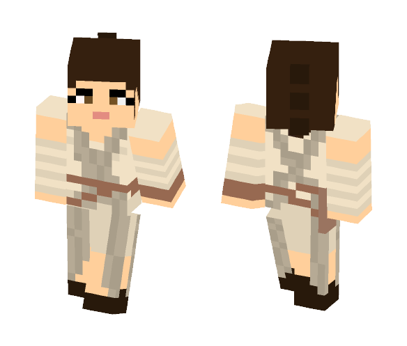 Download Free Rey Skin for Minecraft image 1 Rey - Female Minecraft Skins - image 1