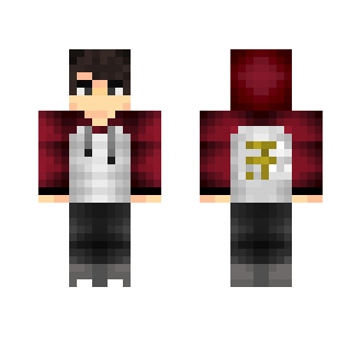 Maroon Jacket Boy - Boy Minecraft Skins - image 2