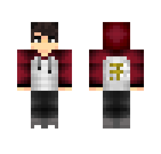 Maroon Jacket Boy