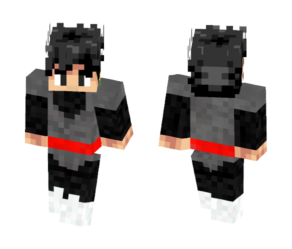 Black Goku (Updated) (V2) - Male Minecraft Skins - image 1