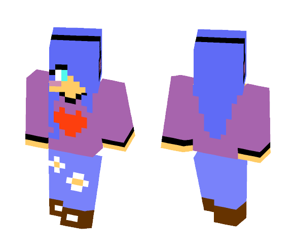 Download Free Gamer Girl Skin for Minecraft image 1 Gamer Girl - Girl Minecraft Skins - image 1